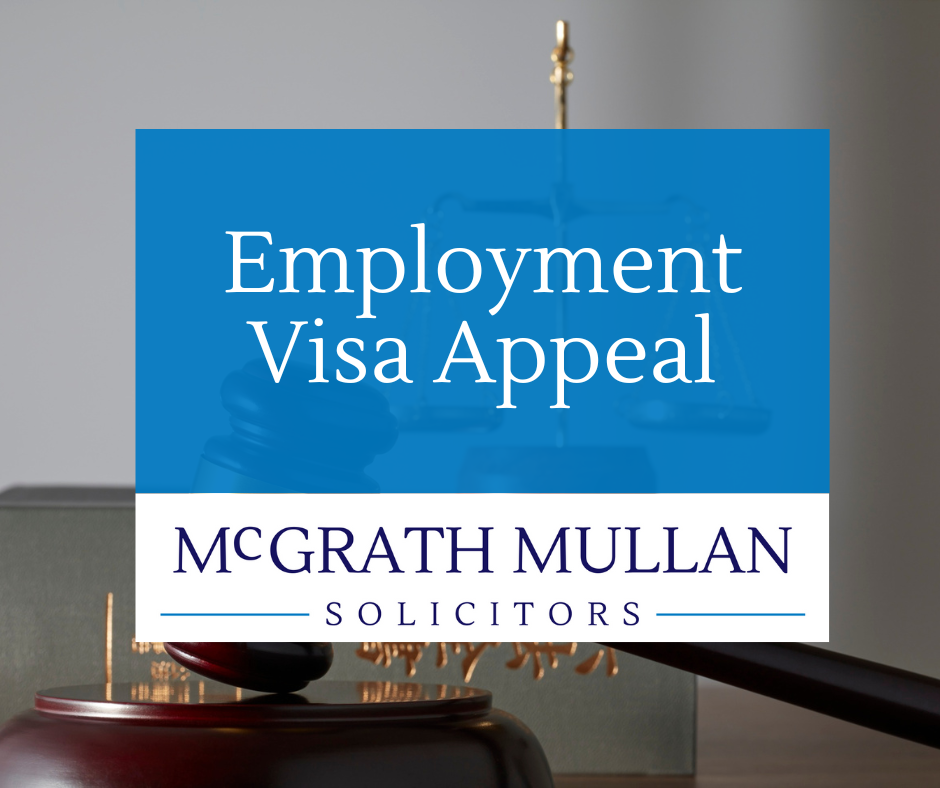 irish emplyment visa appeal