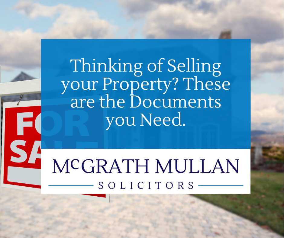 thinking of selling your property? these are the documents you need.