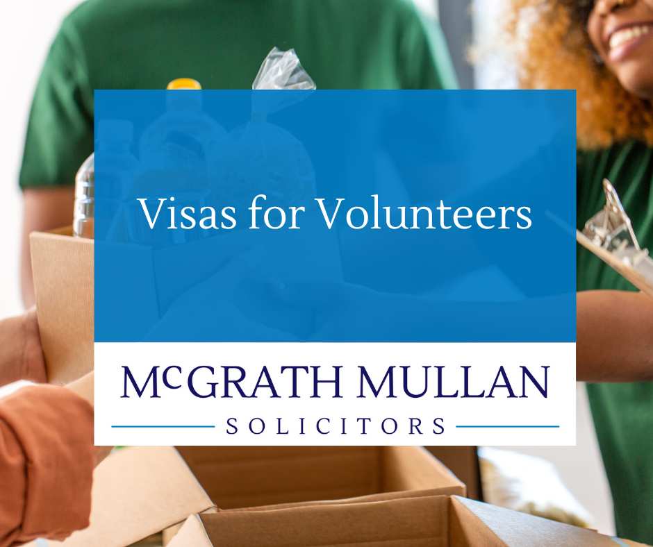 visas for volunteers