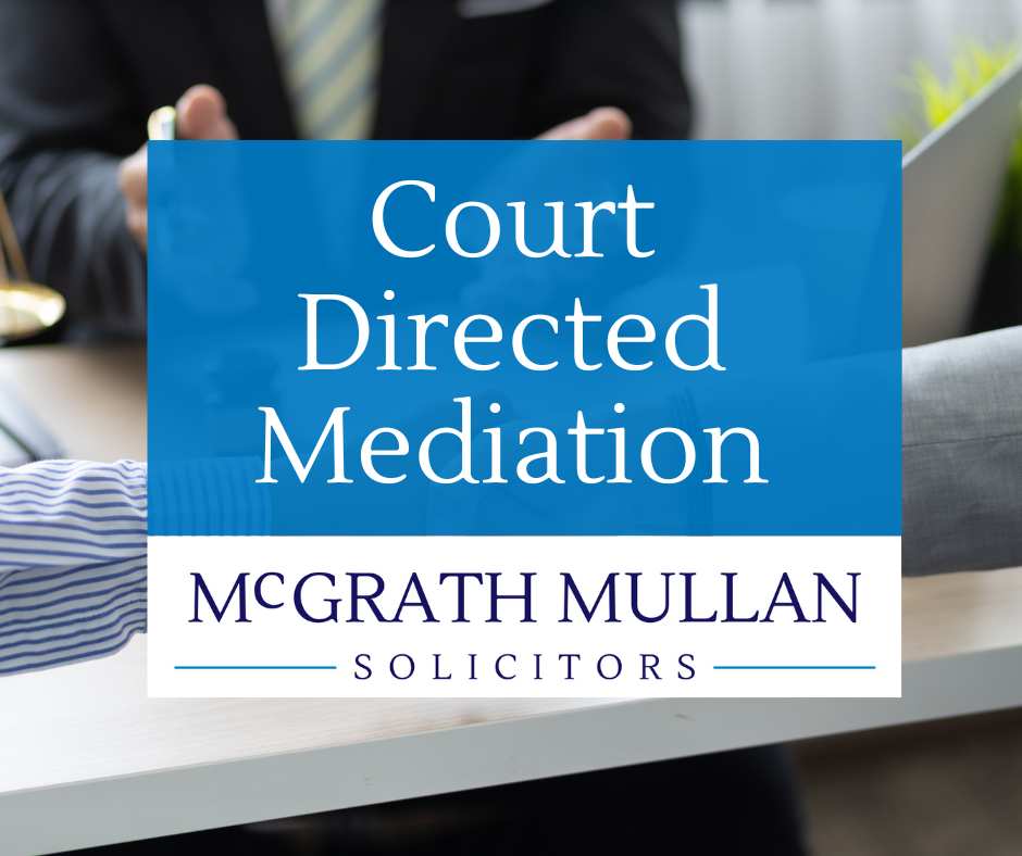 court directed mediation